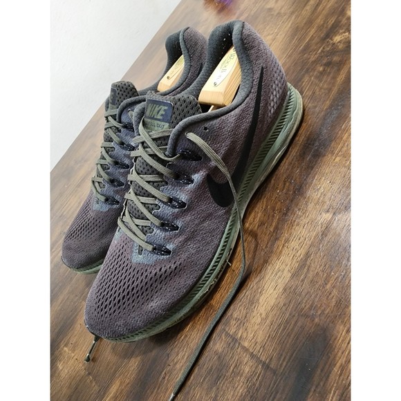 Nike Zoom All Out Low Mens Sz 13 Running Shoes 878670-301 Dark Green Sequoia - Picture 2 of 9